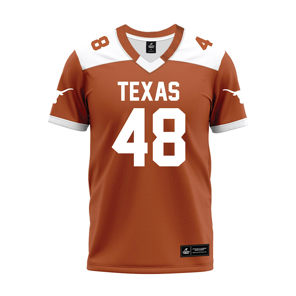 Texas - NCAA Football : Jackson Duffey - Premium Football Jersey-0