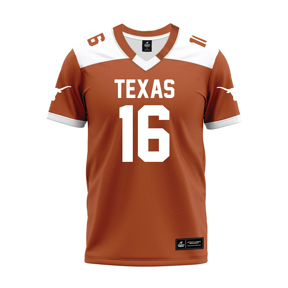 Texas - NCAA Football : Arch Manning - Premium Football Jersey-0