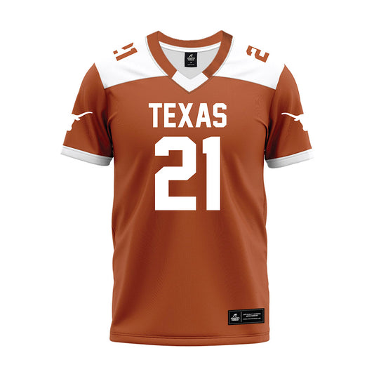 Texas - NCAA Football : Xavier Filsaime - Premium Football Jersey