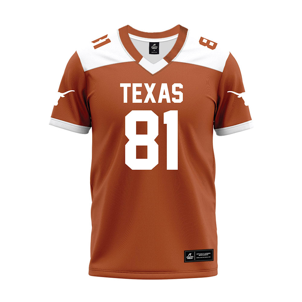 Texas - NCAA Football : Juan Davis - Premium Football Jersey