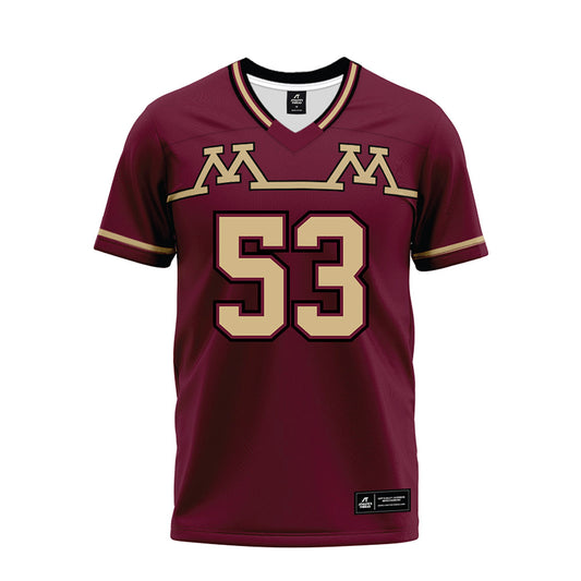 Minnesota - NCAA Football : Nate Cleveland - Premium Football Jersey-0