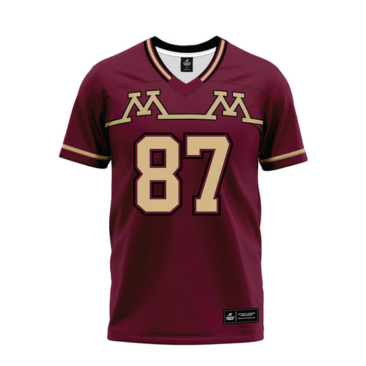 Minnesota - NCAA Football : Drew Biber - Premium Football Jersey-0