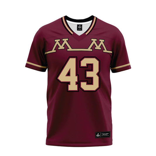 Minnesota - NCAA Football : Ethan Stendel - Premium Football Jersey-0