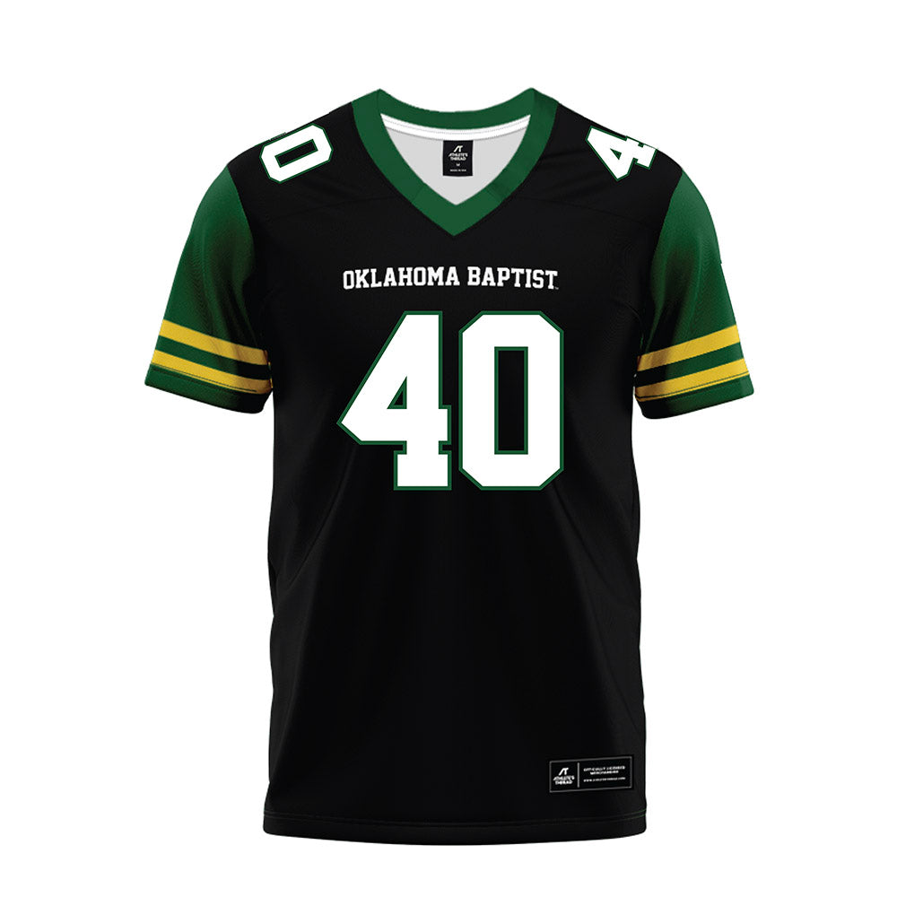 OKBU - NCAA Football : Trevor Gage - Premium Football Jersey-0