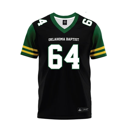 OKBU - NCAA Football : Graham Hill - Premium Football Jersey-0