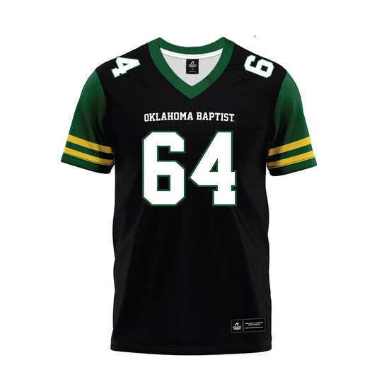 OKBU - NCAA Football : Graham Hill - Premium Football Jersey-0