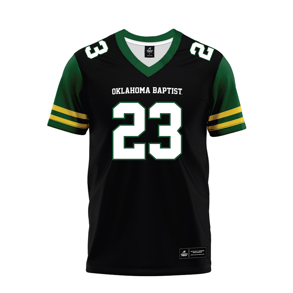OKBU - NCAA Football : Caleb Giles - Premium Football Jersey-0