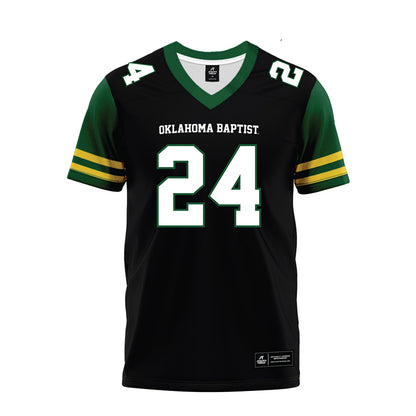 OKBU - NCAA Football : EJ Moore - Premium Football Jersey-0