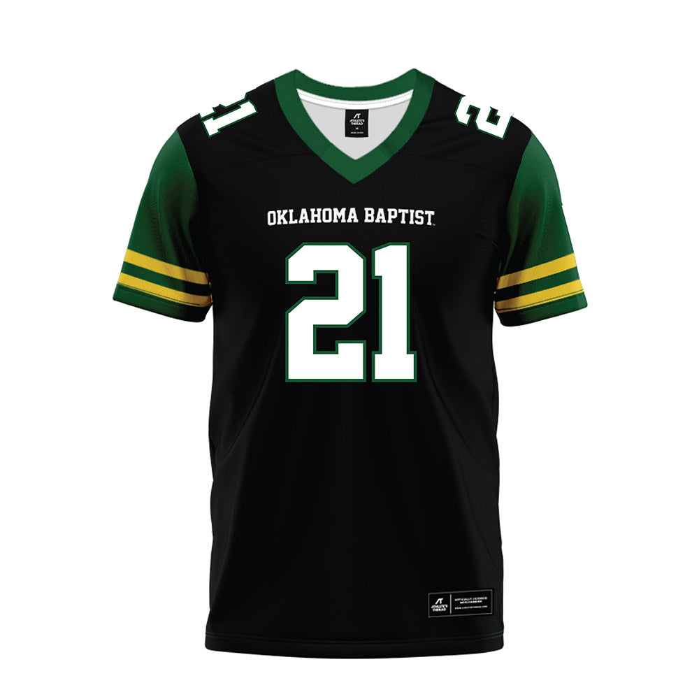 OKBU - NCAA Football : Edric Lambert - Premium Football Jersey-0