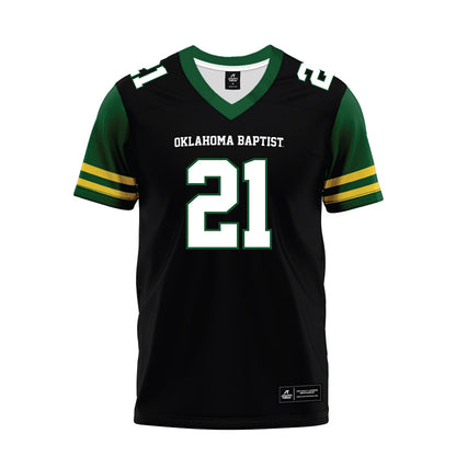 OKBU - NCAA Football : Edric Lambert - Premium Football Jersey-0