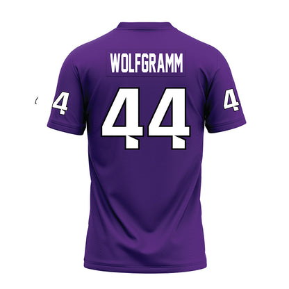 Tarleton State - NCAA Football : Vililami Wolfgramm - Purple Premium Football Jersey