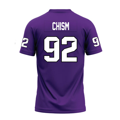 Tarleton State - NCAA Football : Tramaine Chism - Purple Premium Football Jersey