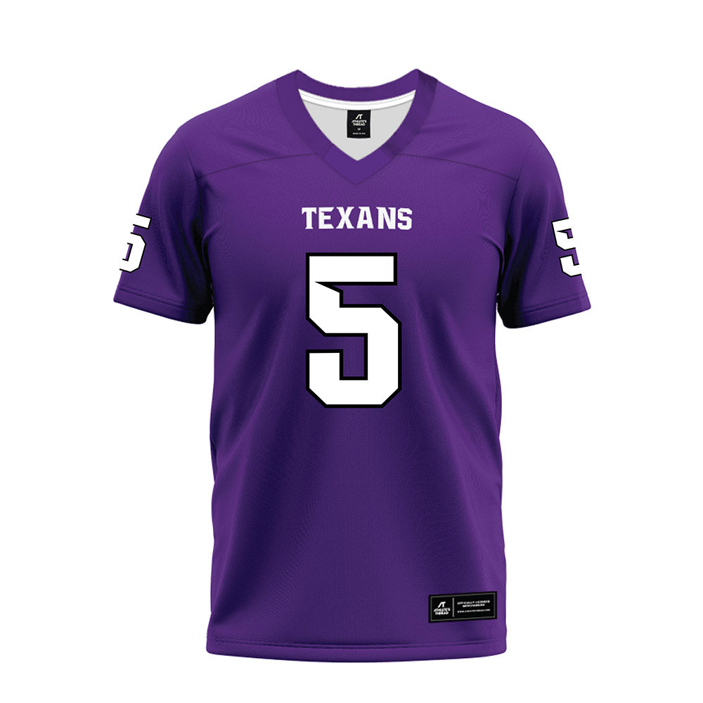 Tarleton State - NCAA Football : Keylan Johnson - Purple Premium Football Jersey