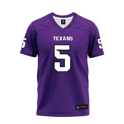 Tarleton State - NCAA Football : Keylan Johnson - Purple Premium Football Jersey