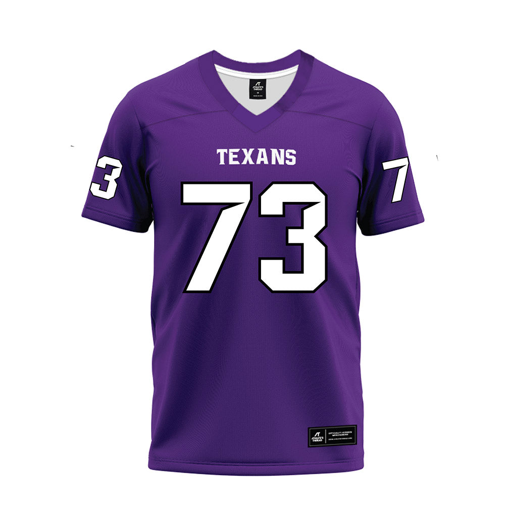 Tarleton State - NCAA Football : Rowdy Garza - Purple Premium Football Jersey