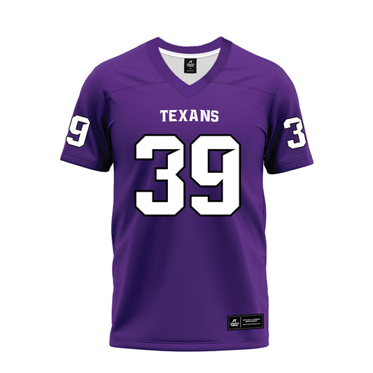 Tarleton State - NCAA Football : Deangelo Rosemond - Purple Premium Football Jersey-0