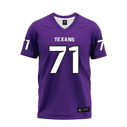 Tarleton State - NCAA Football : Connor Beeman - Purple Premium Football Jersey