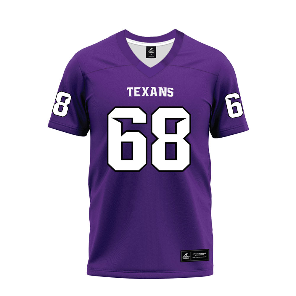 Tarleton State - NCAA Football : Jordan Love - Purple Premium Football Jersey-0