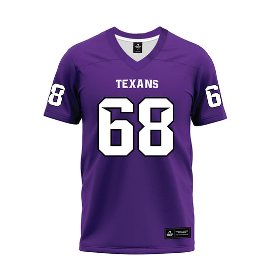 Tarleton State - NCAA Football : Jordan Love - Purple Premium Football Jersey-0