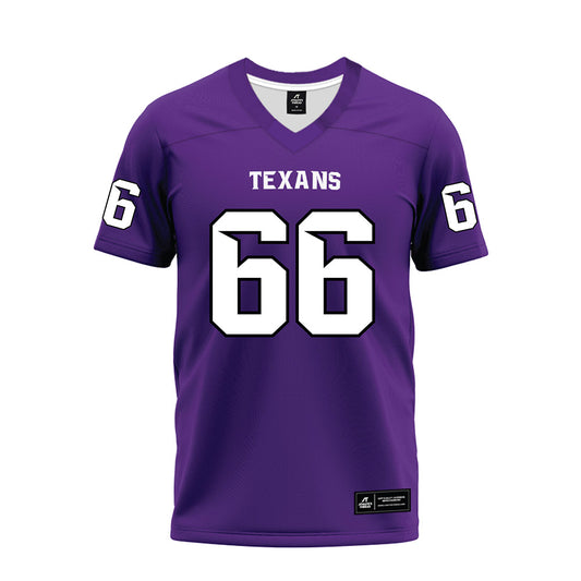 Tarleton State - NCAA Football : Jake Hall - Purple Premium Football Jersey