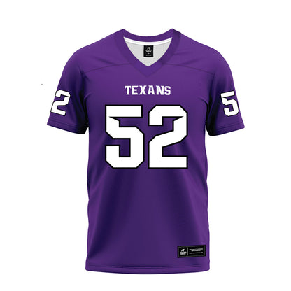 Tarleton State - NCAA Football : Robert Rios - Purple Premium Football Jersey