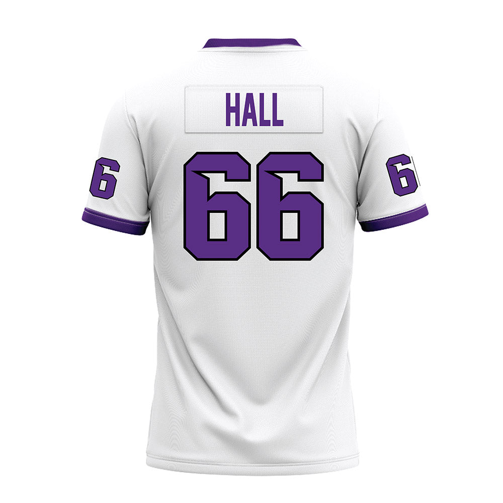 Tarleton State - NCAA Football : Jake Hall - White Premium Football Jersey