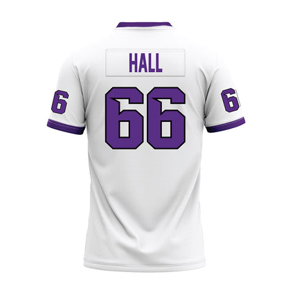 Tarleton State - NCAA Football : Jake Hall - White Premium Football Jersey