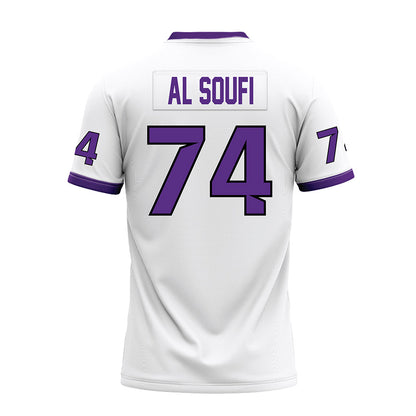Tarleton State - NCAA Football : Kariem Al Soufi - White Premium Football Jersey