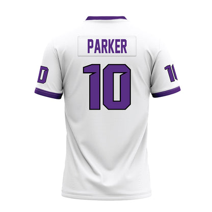 Tarleton State - NCAA Football : Bryce Parker - White Premium Football Jersey-1