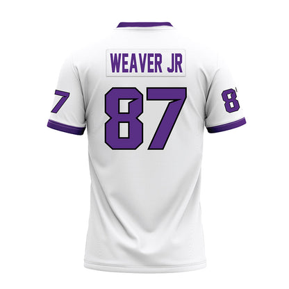 Tarleton State - NCAA Football : Rodrick Weaver Jr - White Premium Football Jersey