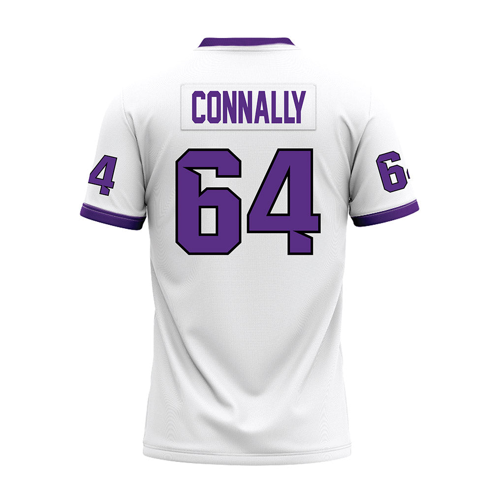 Tarleton State - NCAA Football : Rikter Connally - White Premium Football Jersey-1