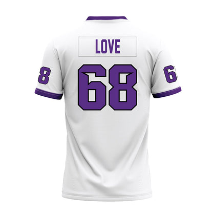 Tarleton State - NCAA Football : Jordan Love - White Premium Football Jersey-1