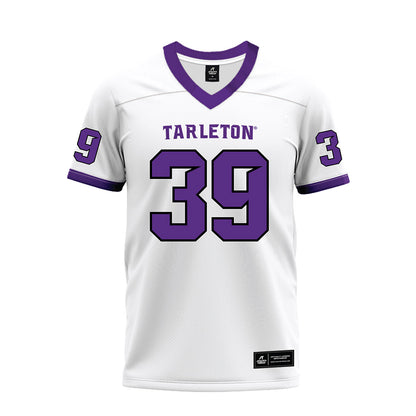Tarleton State - NCAA Football : Deangelo Rosemond - White Premium Football Jersey-0