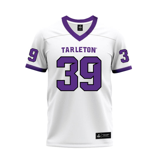 Tarleton State - NCAA Football : Deangelo Rosemond - White Premium Football Jersey-0