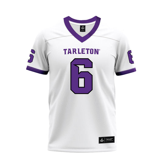 Tarleton State - NCAA Football : Darius Cooper - White Premium Football Jersey