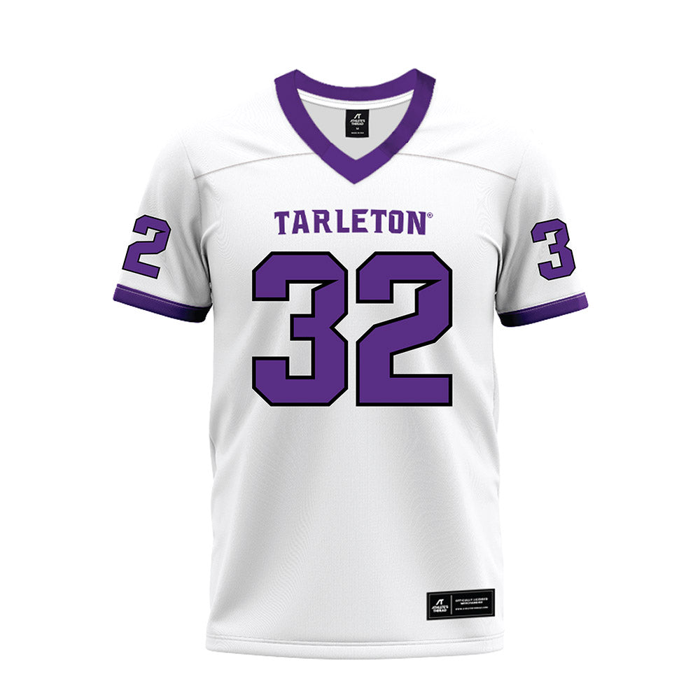 Tarleton State - NCAA Football : Kristian Dalton - White Premium Football Jersey