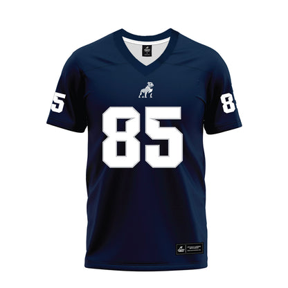 Samford - NCAA Football : Nicholas Bookman - Navy Premium Football Jersey-0