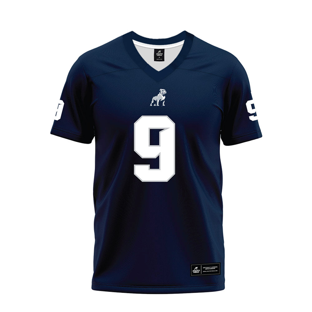 Samford - NCAA Football : Midnight Steward - Navy Premium Football Jersey-0