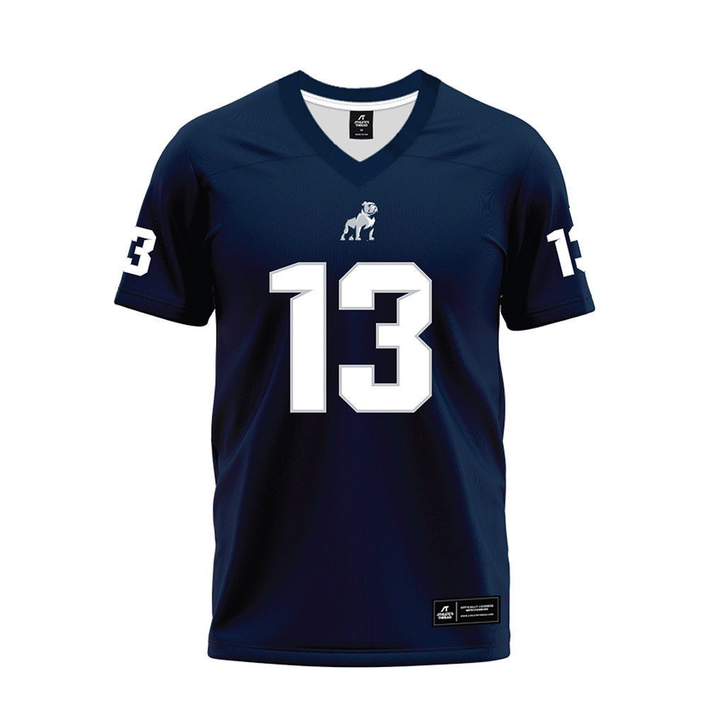 Samford - NCAA Football : Jamari Cannon - Navy Premium Football Jersey-0