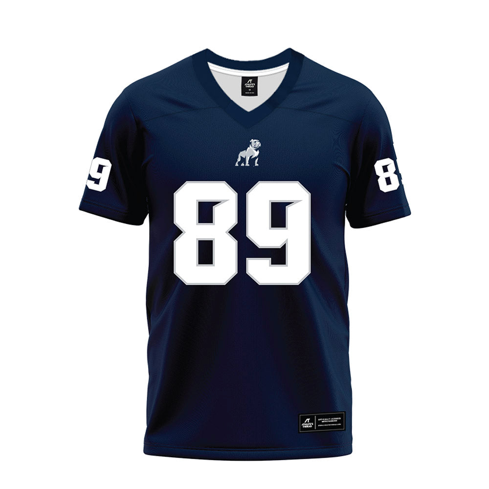 Samford - NCAA Football : Michael Mitchler - Navy Premium Football Jersey-0