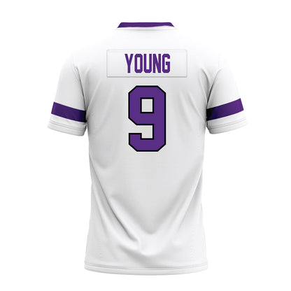 Tarleton State - NCAA Football : Tiar Young - Premium Football Jersey-1