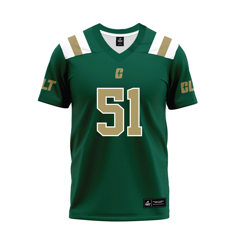 UNC Charlotte - NCAA Football : Aiden Martinez - Premium Football Jersey