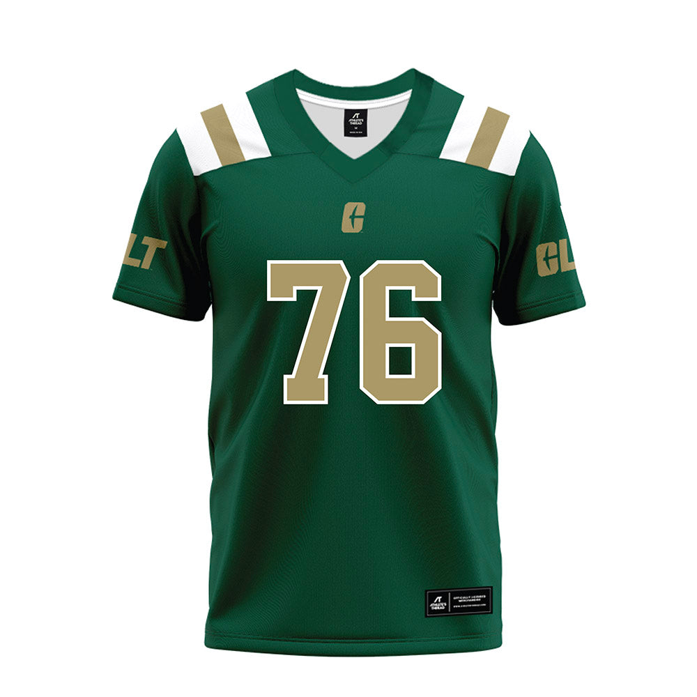 UNC Charlotte - NCAA Football : Isaiah Bullerdick - Premium Football Jersey-0