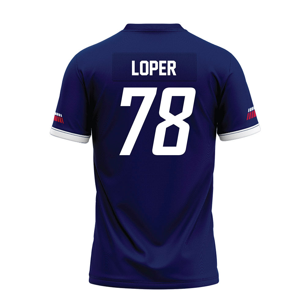  - NCAA Football : Samuel Loper - Premium Football Jersey-1