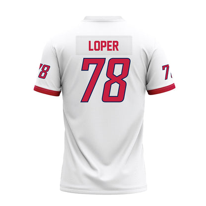 South Alabama - NCAA Football : Samuel Loper - Premium Football Jersey-1