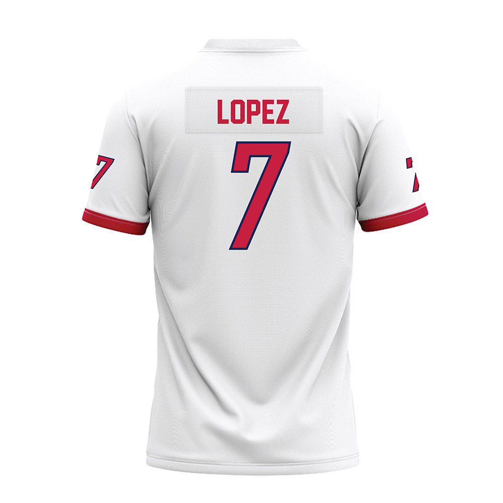 South Alabama - NCAA Football : Gio Lopez - Premium Football Jersey-1