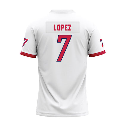 South Alabama - NCAA Football : Gio Lopez - Premium Football Jersey-1