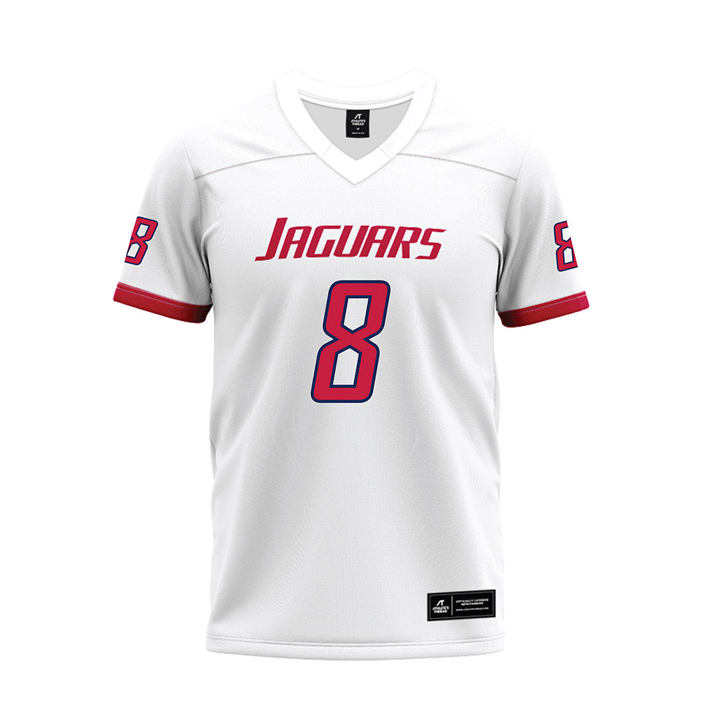 South Alabama - NCAA Football : Jordan Scruggs - Premium Football Jersey-0