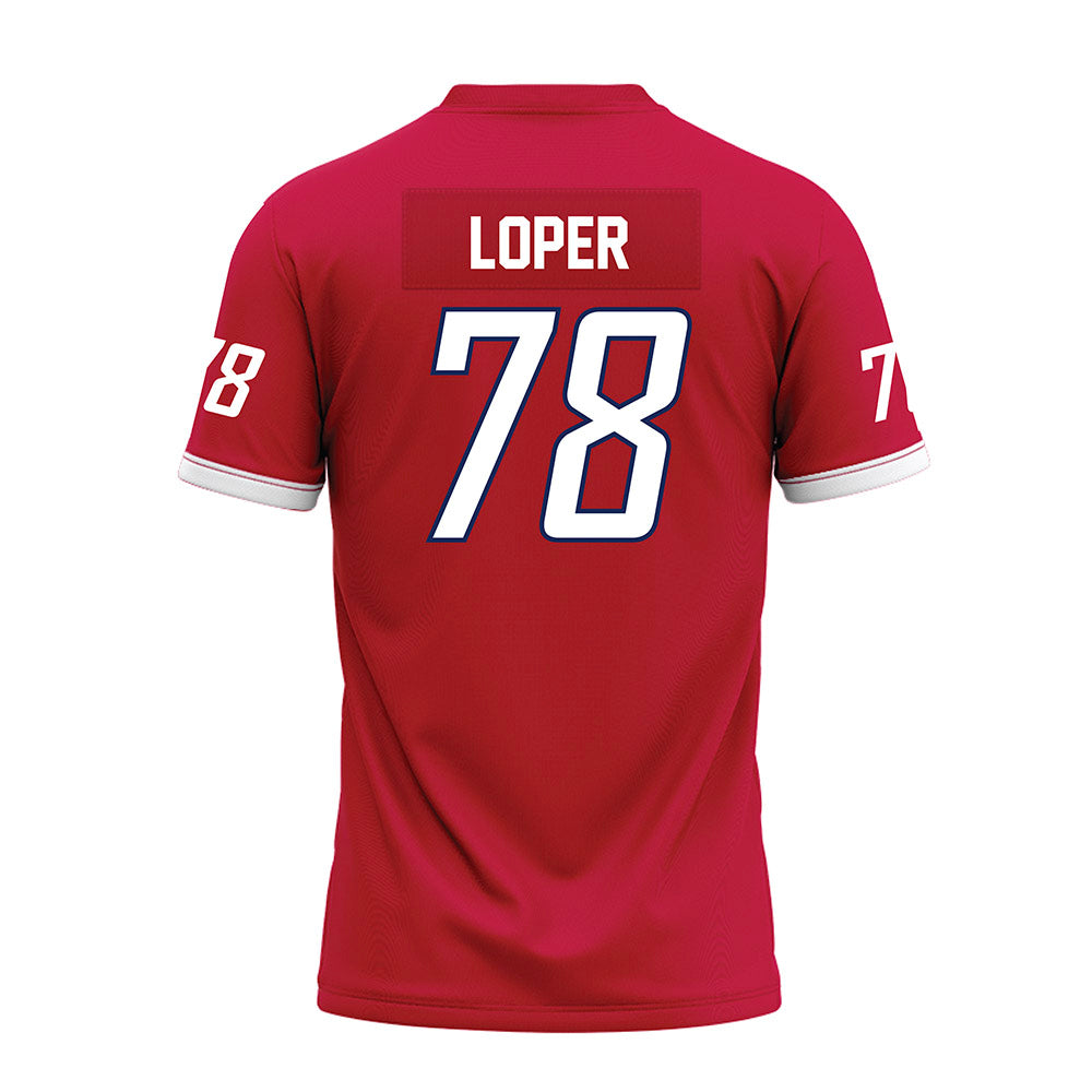  - NCAA Football : Samuel Loper - Premium Football Jersey-1