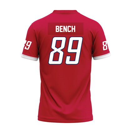 South Alabama - NCAA Football : Andrew Bench - Red Premium Football Jersey-1